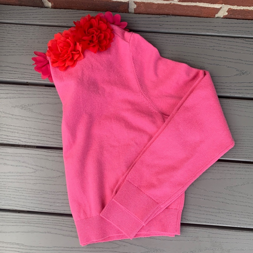 Boden Flower Embellished Crop Cardigan - Picture 9 of 11
